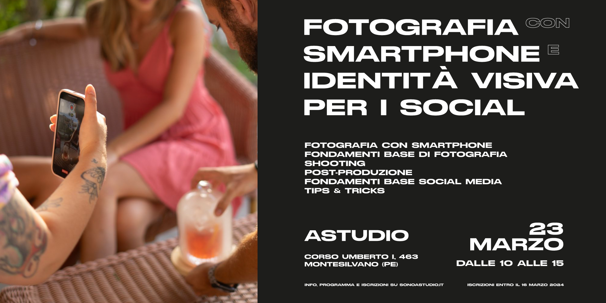 Fotografia con Smartphone e Identità Visiva per i Social